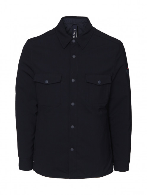 Куртка-рубашка с накладными карманами LARDINI - Общий вид