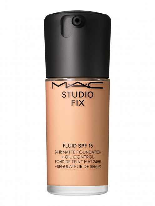 Тональная основа Studio Fix Fluid SPF 15 24HR Matte Foundation + Oil Control, оттенок N6, 30 мл Mac - Общий вид