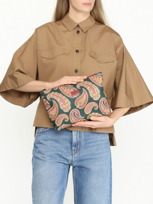 Большая косметичка из текстиля Etro - МодельОбщийВид