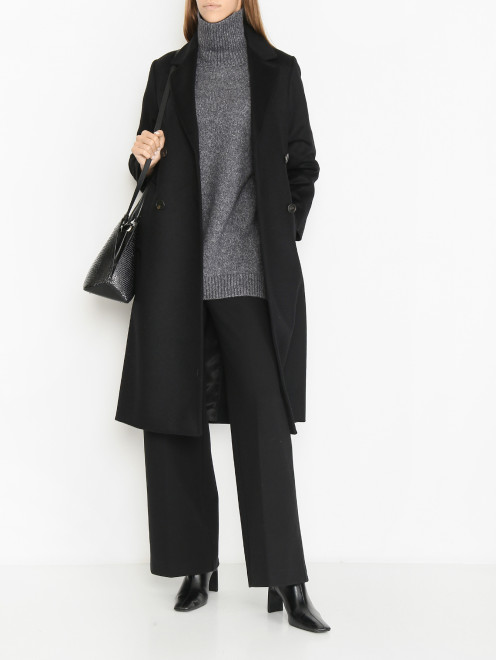 Брюки однотонные прямого кроя Weekend Max Mara - МодельОбщийВид