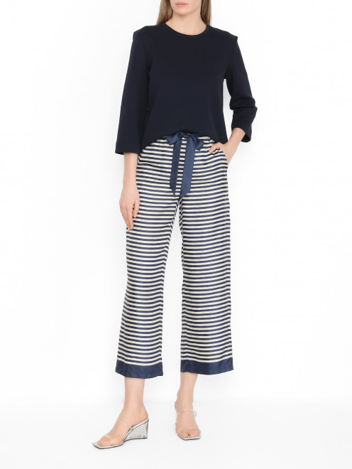 Лонгслив из смесового хлопка Max Mara - МодельОбщийВид