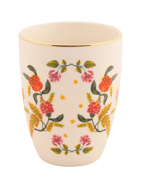 Кружка из фарфора с узором BITOSSI HOME - Обтравка1