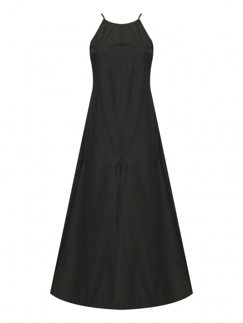 Платье из хлопка с карманами Sportmax - Общий вид