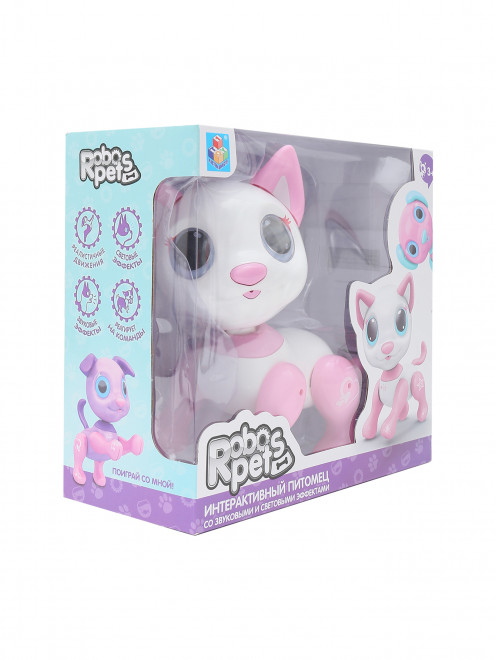 Игровой набор Robo Pets  Робо-котёнок 1toy - Обтравка1