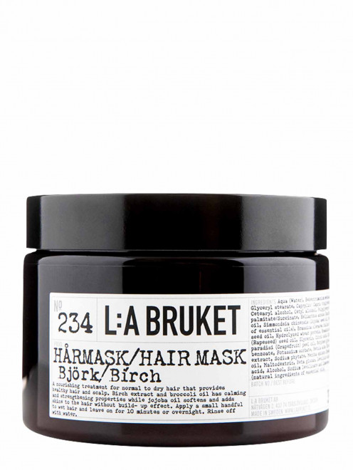 Маска для волос 234 Birch, 350 г L:A Bruket - Общий вид