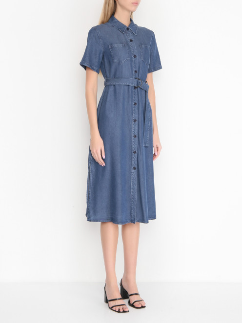 Платье-рубашка с короткими рукавами Laurel - МодельВерхНиз