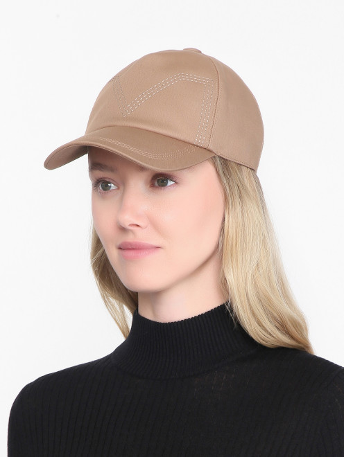 Бейсболка с вышивкой Max Mara - МодельОбщийВид