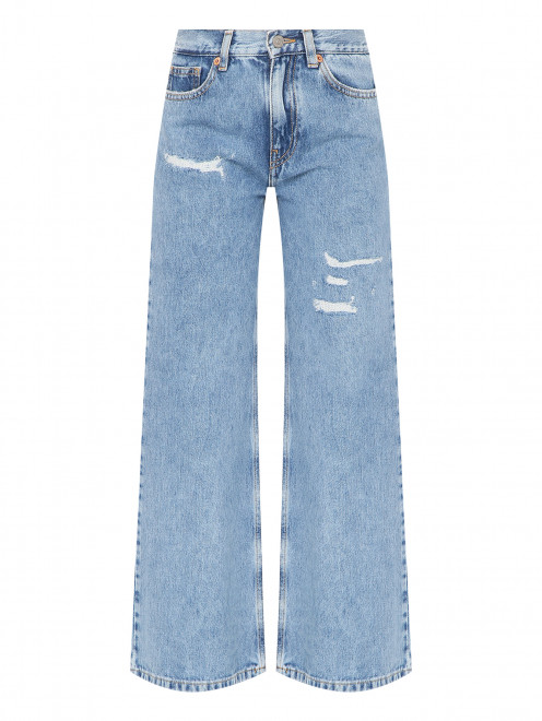 Широкие джинсы с разрезами MM6 - Общий вид