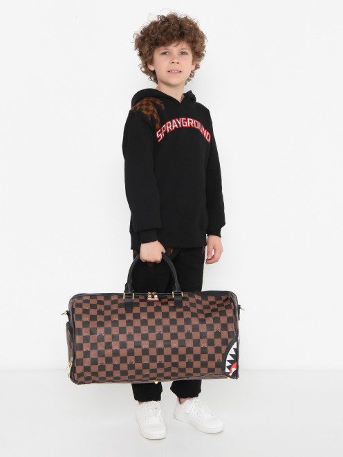 Дорожная сумка с принтом Sprayground - МодельОбщийВид