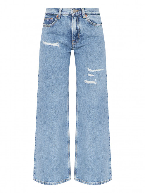 Широкие джинсы с карманами MM6 - Общий вид