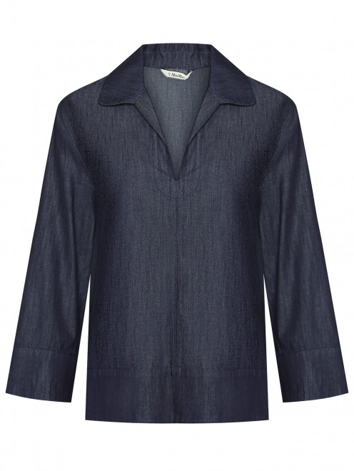 Блуза из тонкого денима Max Mara - Общий вид