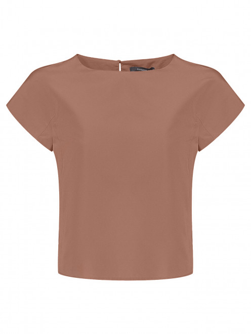 Укороченный топ свободного кроя Weekend Max Mara - Общий вид