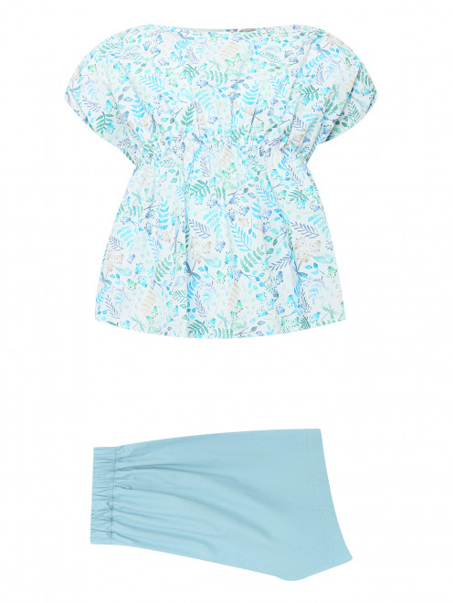 Блуза и шорты из хлопка Il Gufo - Общий вид