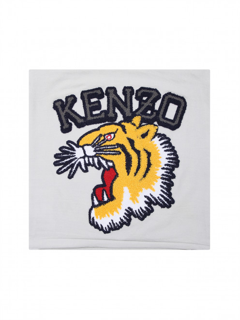 Наволочка из шерсти с вышивкой Kenzo - Общий вид