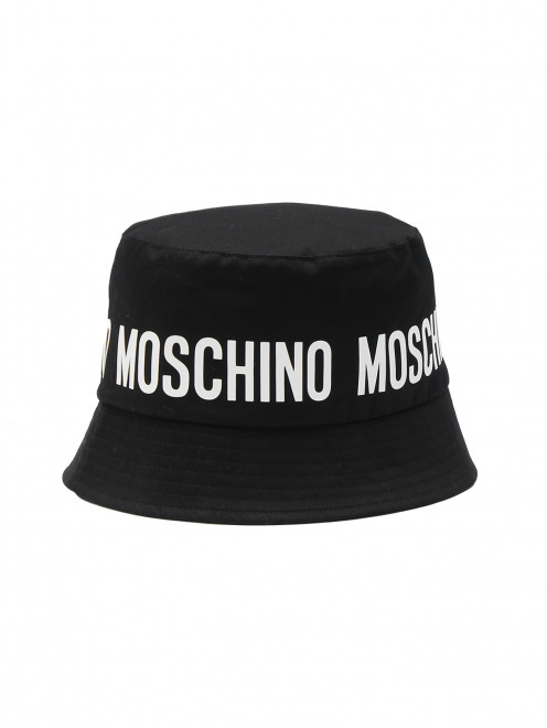 Панама из хлопка с логотипом Moschino - Общий вид