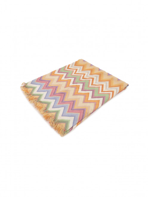 Плед из тонкой шерсти с узором Missoni - Общий вид