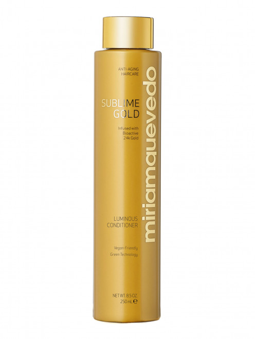 Кондиционер для сияния волос Sublime Gold Luminous Conditioner, 250 мл Miriamquevedo - Общий вид