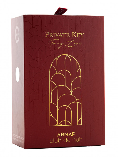 Парфюмерная вода Armaf Club De Nuit Private Key To My Love , 100 мл Sterling Perfumes - Обтравка1