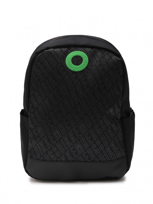 Комбинированный рюкзак с логотипом Bikkembergs - Общий вид