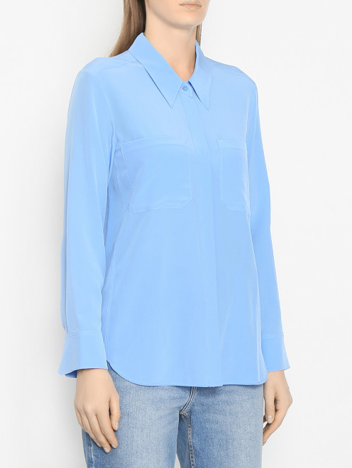 Однотонная блуза из шелка Dorothee Schumacher - МодельВерхНиз