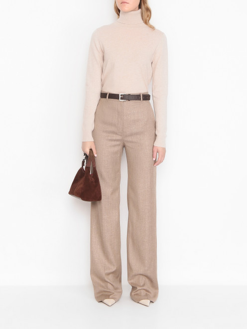 Брюки из смешанной шерсти Max Mara - МодельОбщийВид