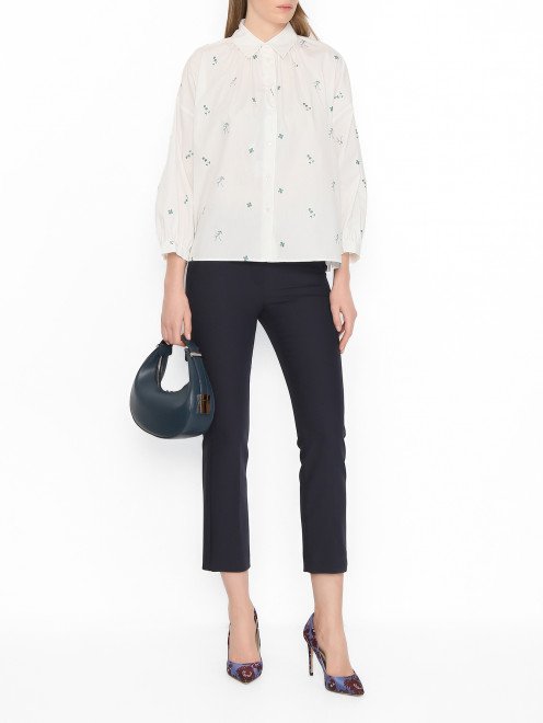Прямые брюки с карманами Weekend Max Mara - МодельОбщийВид