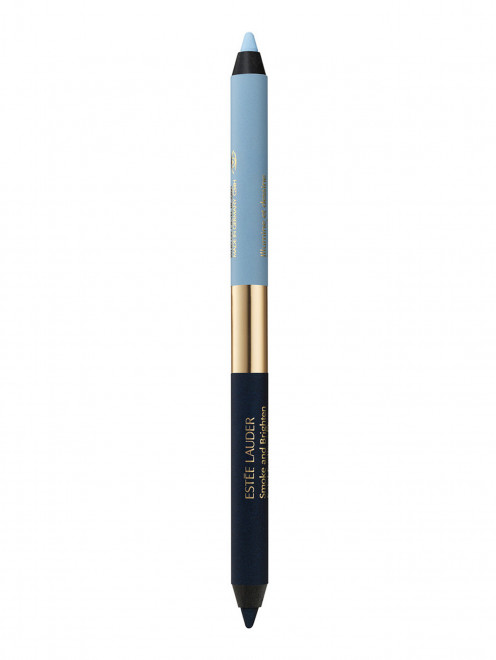 Карандаш-кайал для глаз двусторонний Smoke and Brighten, оттенок Marine - Sky Blue Estee Lauder - Общий вид