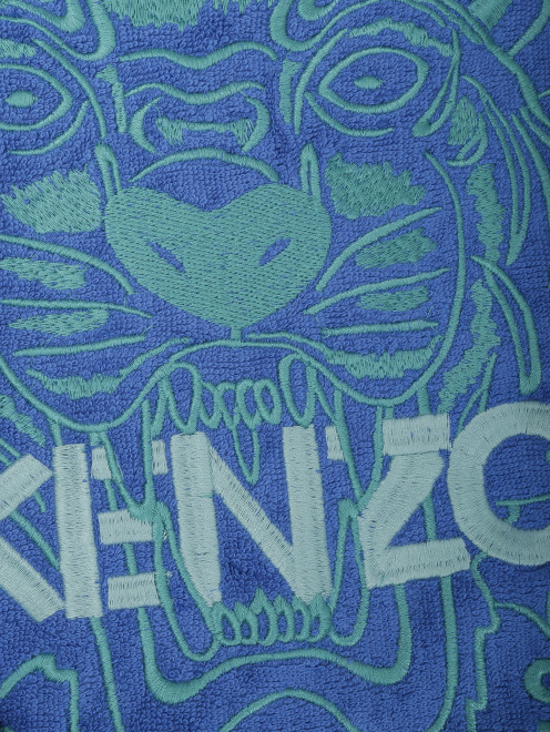 Махровый халат с поясом Kenzo - Деталь