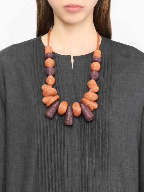 Плетеное ожерелье Weekend Max Mara - МодельОбщийВид