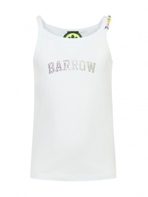 Топ мз хлопка со стразами Barrow Kids - Общий вид