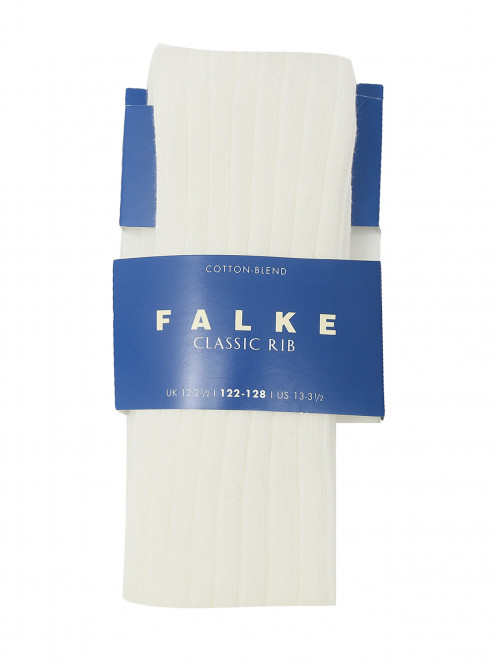 Однотонные колготки в рубчик Falke - Общий вид