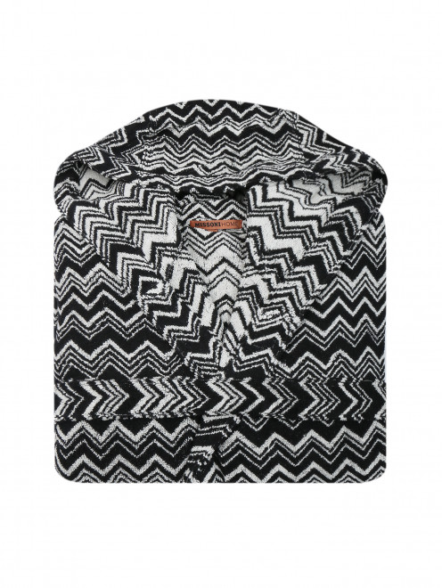 Халат из хлопка с узором Missoni - Общий вид