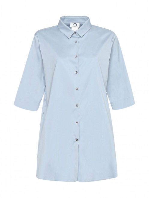 Блуза из хлопка с карманами Marina Rinaldi - Общий вид