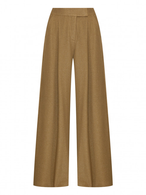 Широкие трикотажные брюки Max Mara - Общий вид