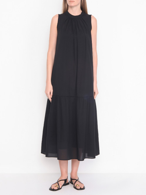 Свободное платье без рукавов Weekend Max Mara - МодельВерхНиз
