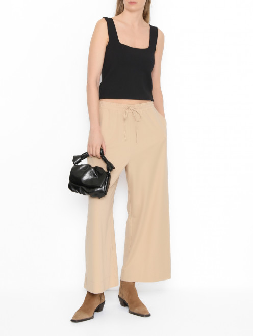 Трикотажный топ с квадратным вырезом Weekend Max Mara - МодельОбщийВид