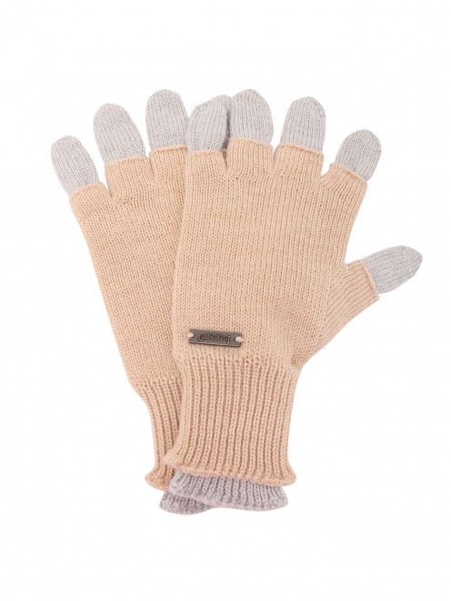 Двойные шерстяные перчатки IL Trenino - Общий вид