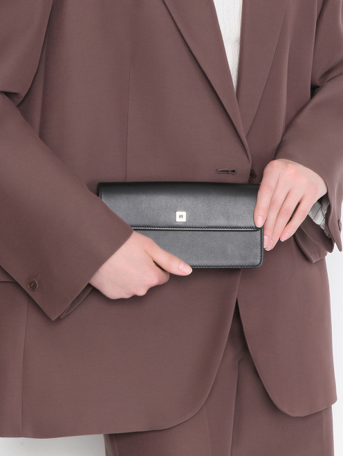Сумка из кожи на цепочке Max Mara - МодельВерхНиз