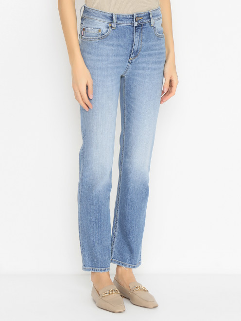 Базовые джинсы из хлопка Blauer - МодельВерхНиз