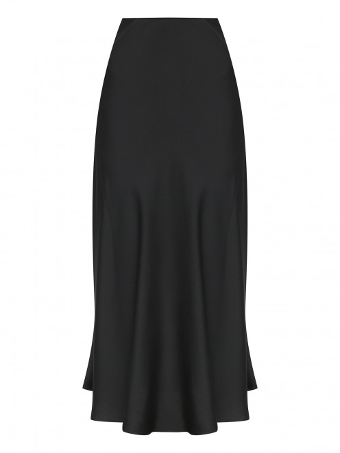 Однотонная юбка-макси атласная Liviana Conti - Общий вид