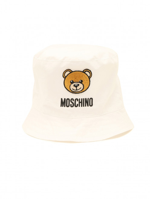 Панама с аппликацией из хлопка Moschino - Общий вид