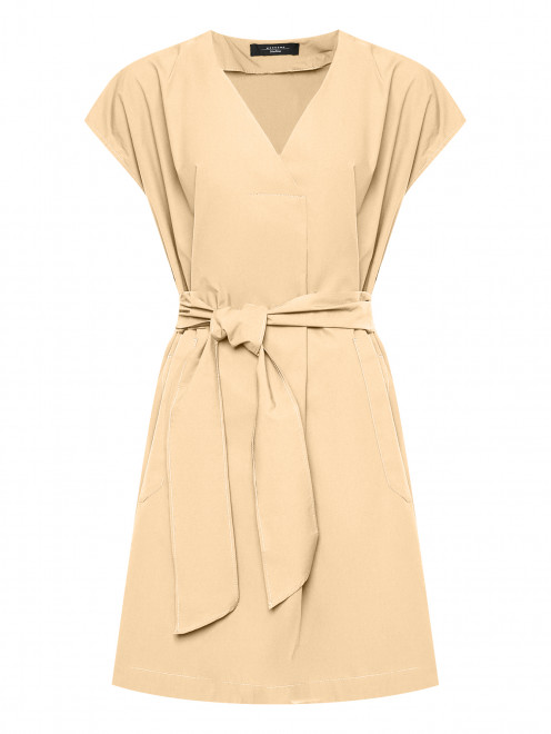 Свободное платье-миди с карманами Weekend Max Mara - Общий вид