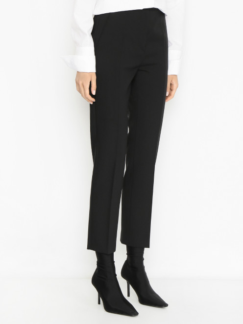 Шерстяные брюки со стрелками Max Mara - МодельВерхНиз