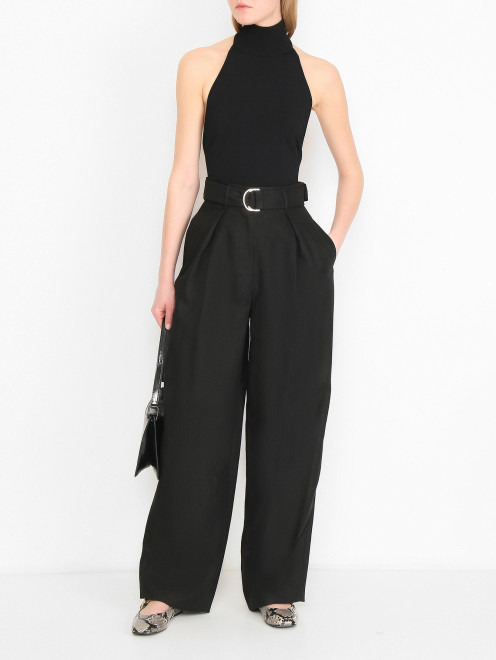 Трикотажное боди с вырезом на спине Max Mara - МодельОбщийВид
