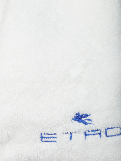 Махровый халат с аппликацией Etro - Деталь1
