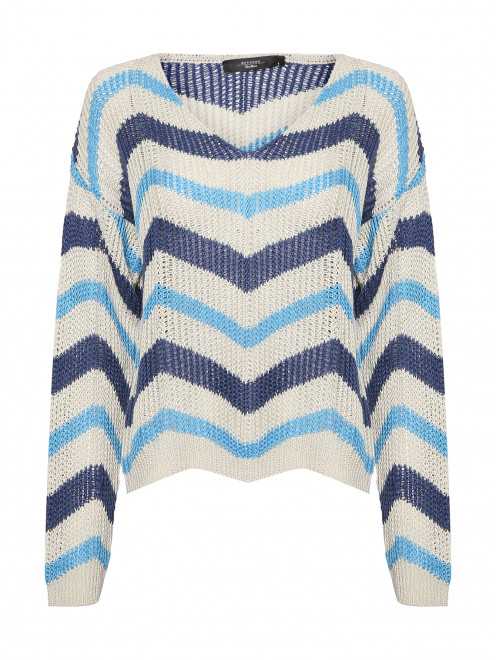Пуловер из льна Weekend Max Mara - Общий вид