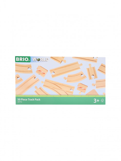 Игровой набор -детали и секции железнодорожного полотна BRIO - Общий вид