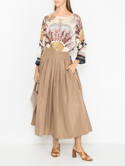 Однотонная макси-юбка Max Mara - МодельОбщийВид