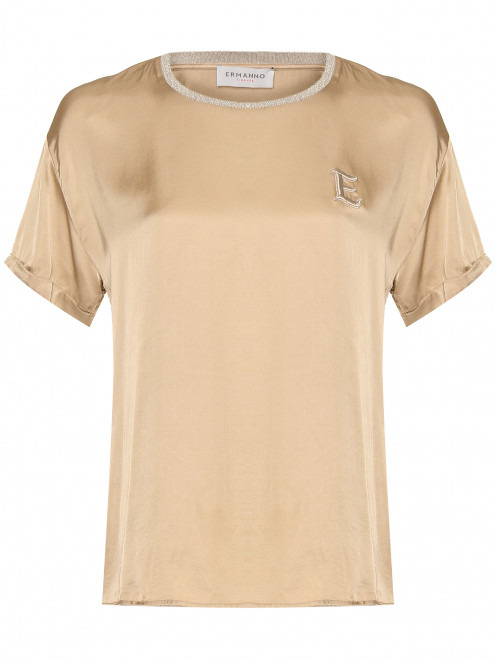 Блуза-футболка из вискозы Ermanno Firenze - Общий вид