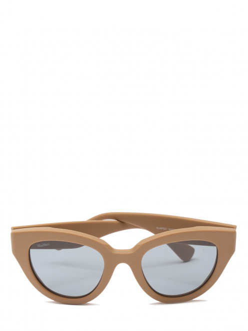 Солнцезащитные очки в матовой оправе Max Mara - Общий вид